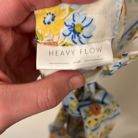 OOAK Heavy Flow “Moon” wrap top in Vienna, size S - Picture 8 of 9